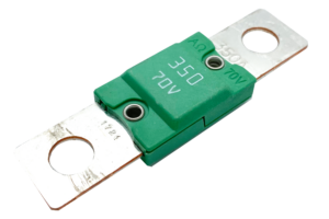 Blade fuse Megafuse 350A Dark green 70V