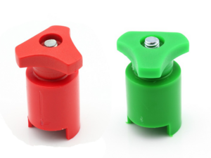 Battery terminal clamp plus French terminal