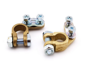 Brass Battery Terminal Clamp Normal Plus