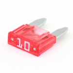 Mini 10A plug-in fuse Red