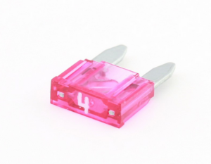 Mini 4A plug-in fuse Pink