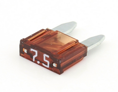 Mini 7.5A plug-in fuse Dark Brown
