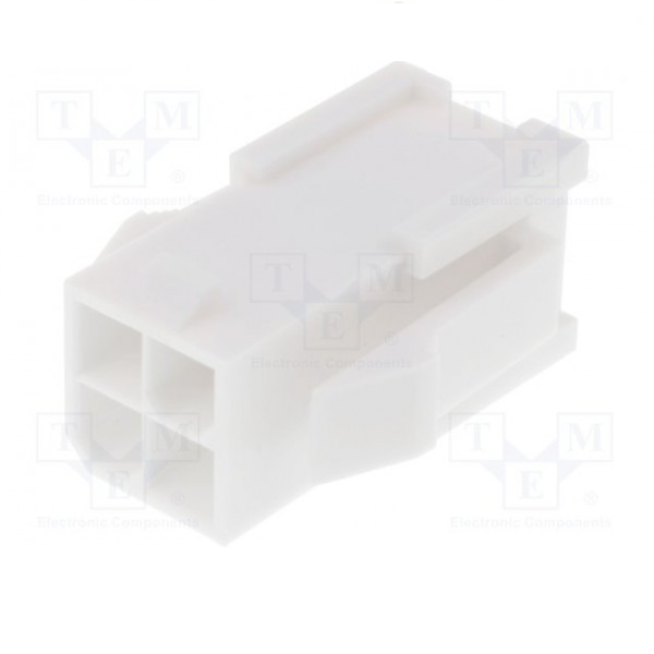 Molex plug connector - 4 pin